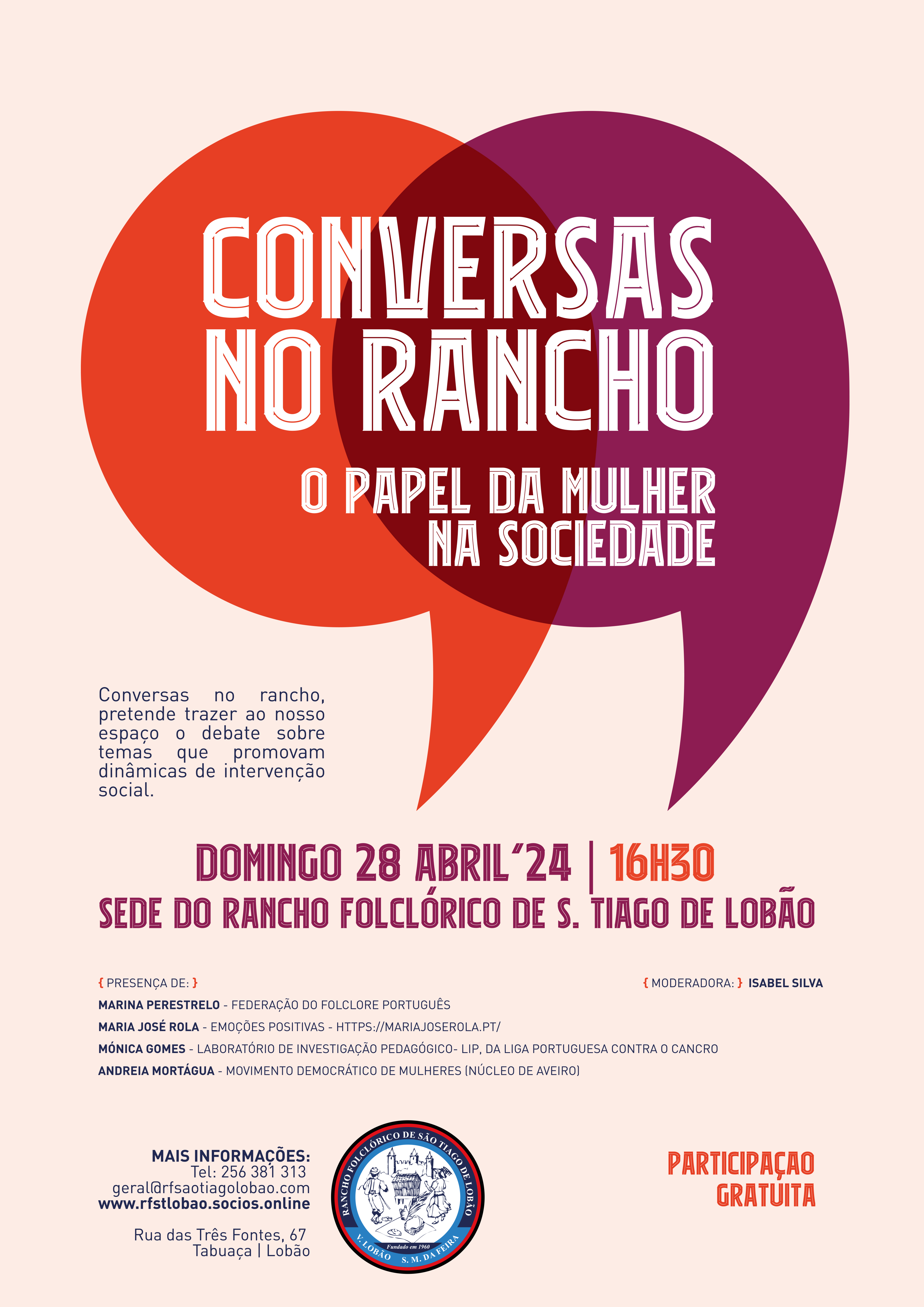 Conversas no Rancho - O Papel da mulher na sociedade atual