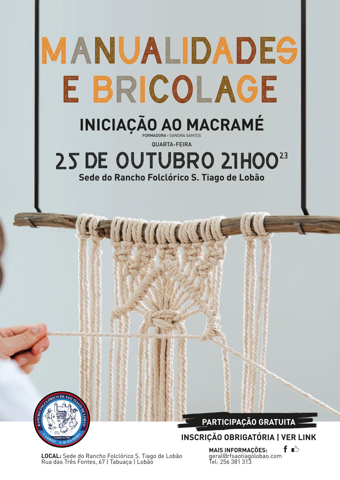 Manualidades e Bricolage - Iniciação ao Macramé