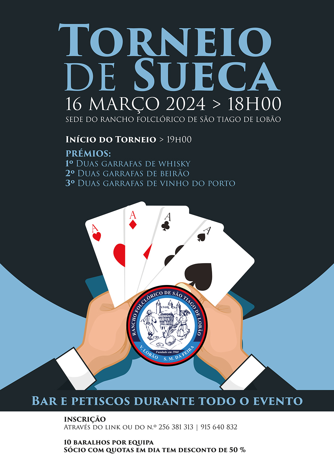 Torneio de Sueca no rancho