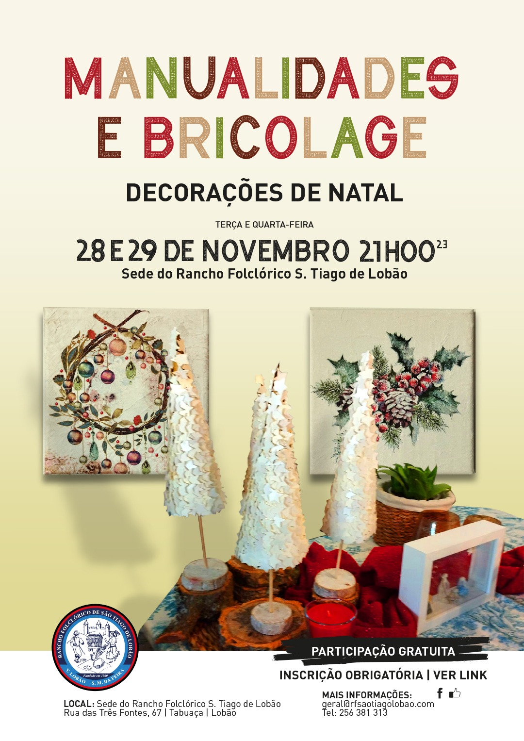 Manualidades e Bricolages - Decorações de Natal