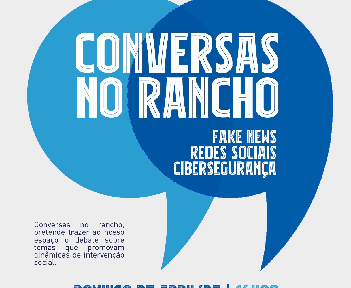 Conversas no rancho | Fake News, Redes Sociais e Cibersegurança